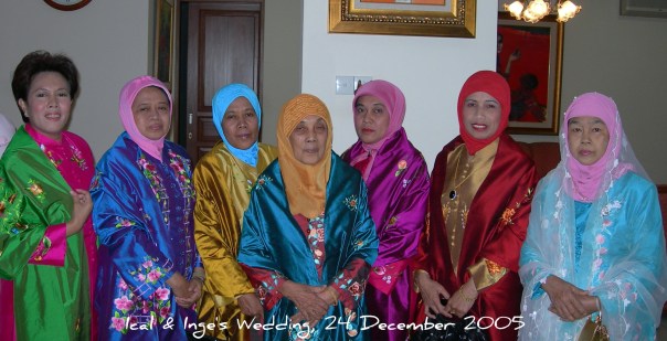 Ical & Inge's Wedding, 24 December 2005